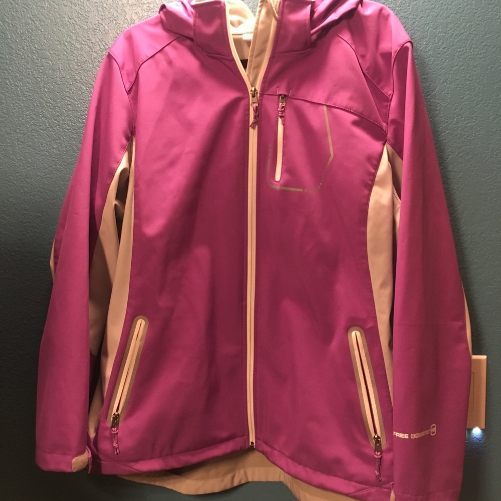 Lilac light weight jacket